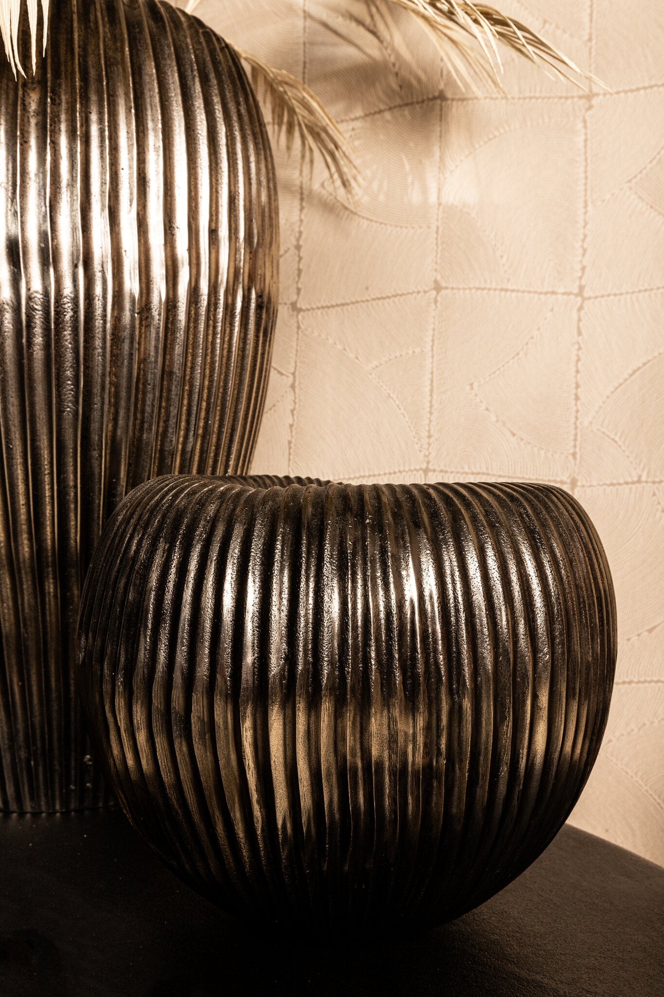 Russen Zilver Lage Bloempot Large PTMD