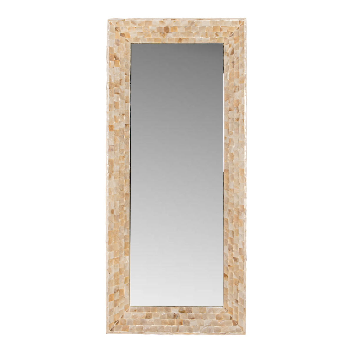 Spiegel Chelsae - 71x13x161 cm - Polyester - Creme PTMD