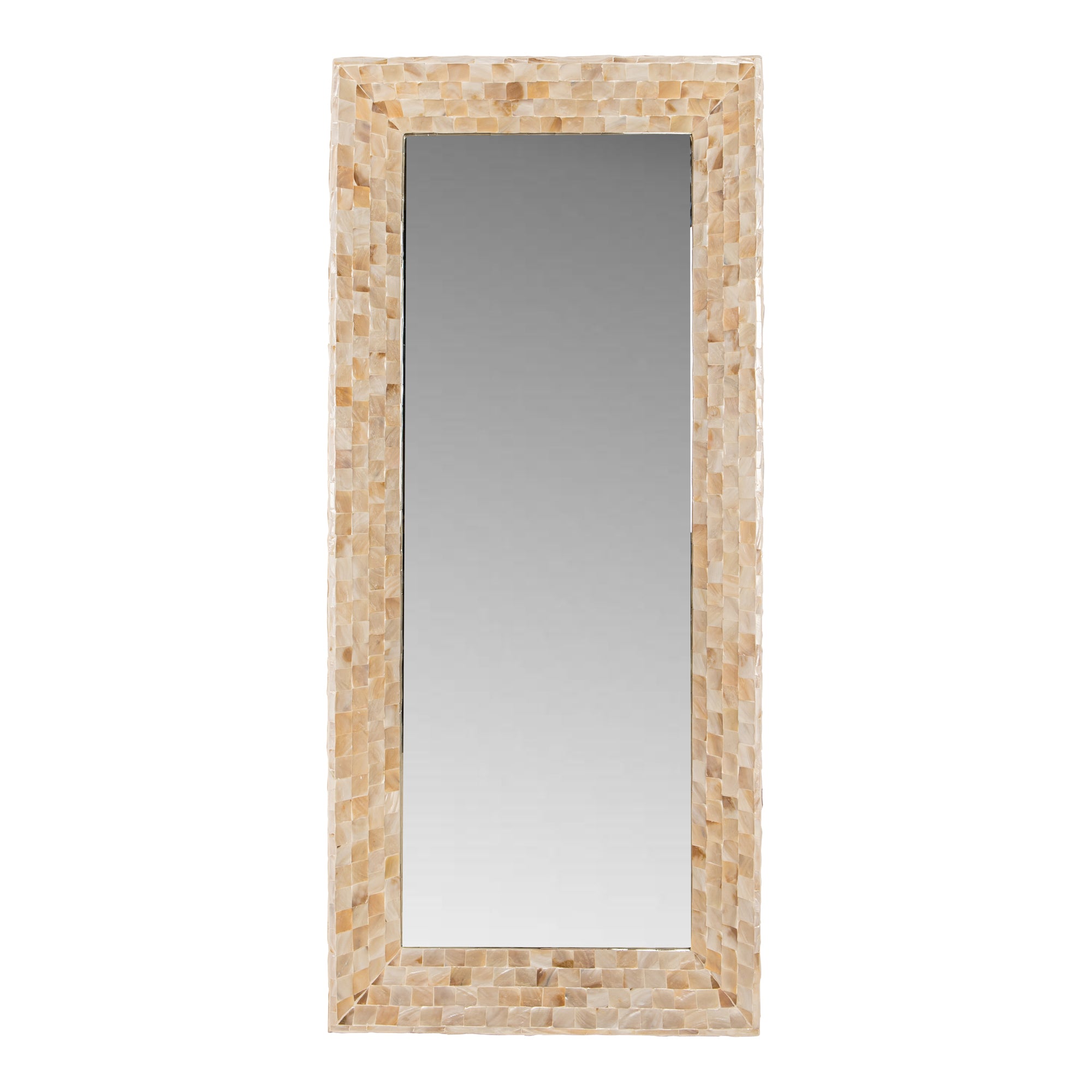 Spiegel Chelsae - 71x13x161 cm - Polyester - Creme PTMD