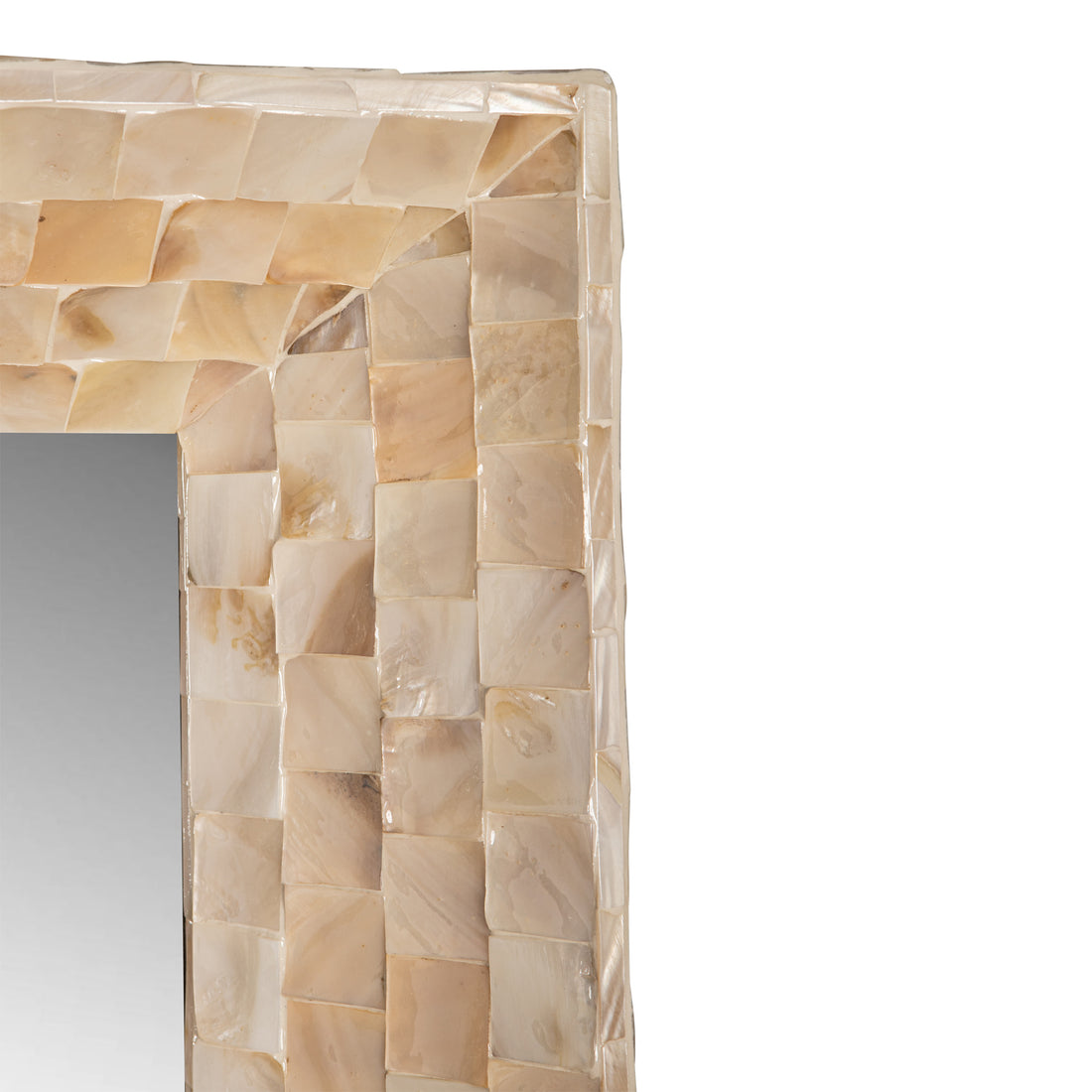 Spiegel Chelsae - 71x13x161 cm - Polyester - Creme PTMD