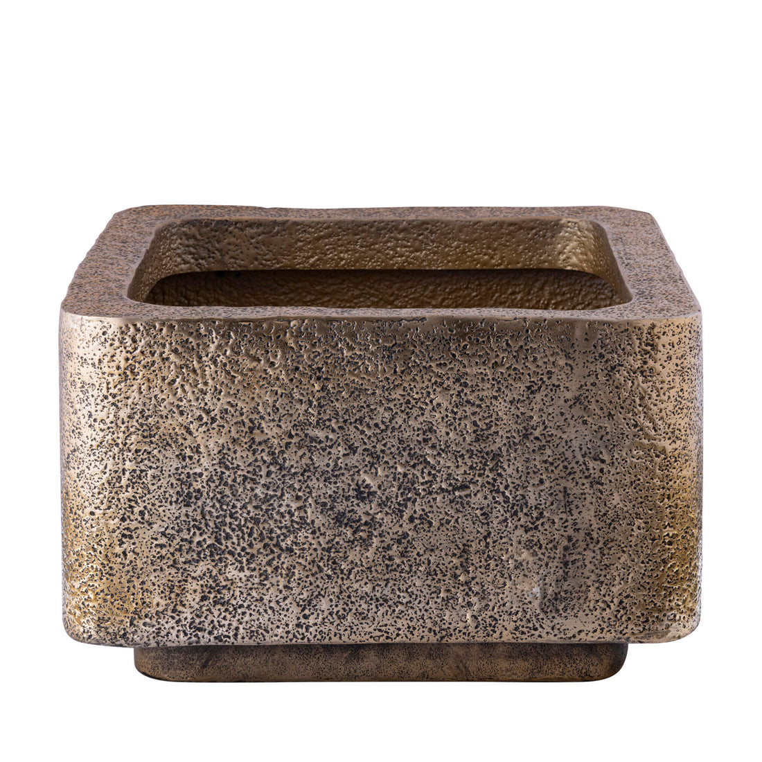 Indira Gold Alu Sheet Pot Low Square SV2 PTMD