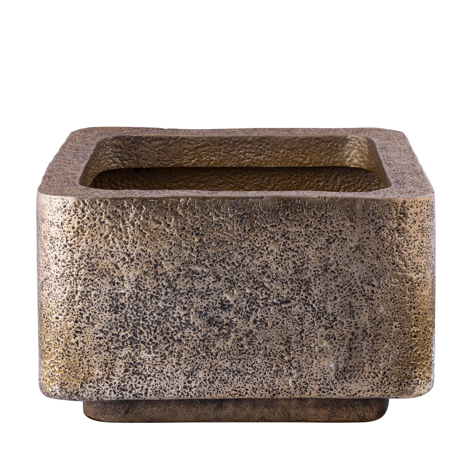 Indira Gold Alu Sheet Pot Low Square SV2 PTMD