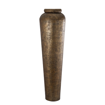 Bloempot Zavir - 50x50x173 cm - Aluminium - Goud PTMD