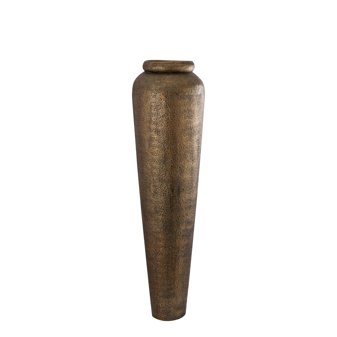 Bloempot Zavir - 56x56x198 cm - Aluminium - Goud PTMD
