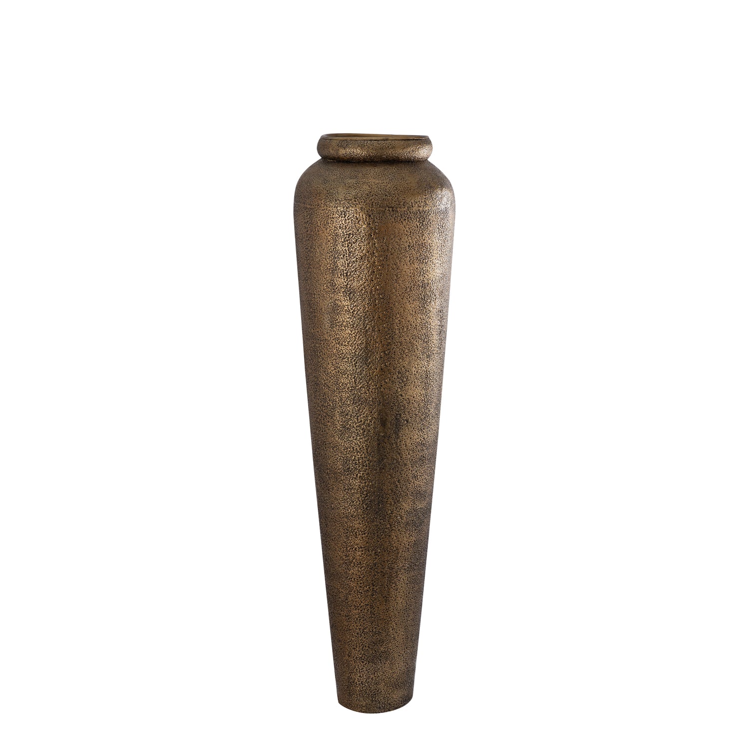 Bloempot Zavir - 56x56x198 cm - Aluminium - Goud PTMD