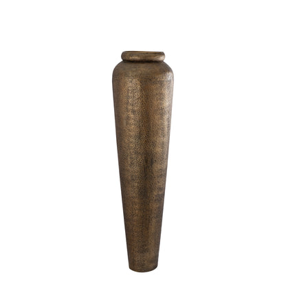 Bloempot Zavir - 56x56x198 cm - Aluminium - Goud PTMD