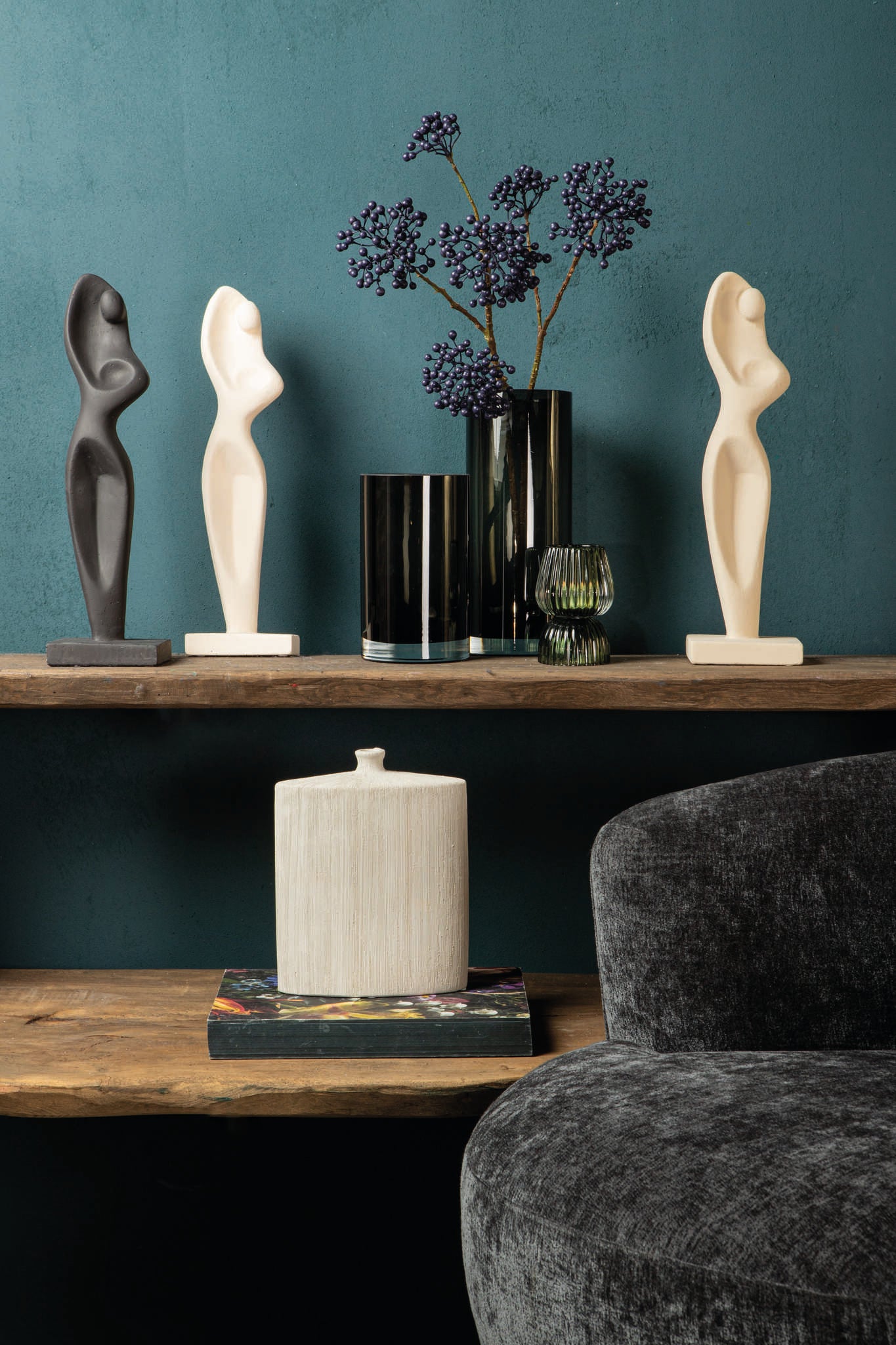 Beeld Sumaya Taupe Cement Abstract Body PTMD