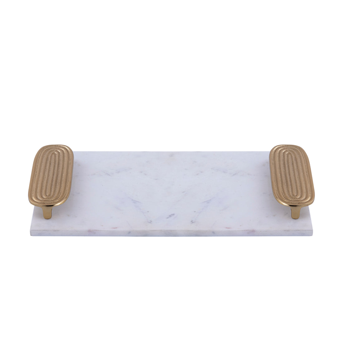 Plateau Dez - 45x25x5 cm - Marmer - Goud Large PTMD