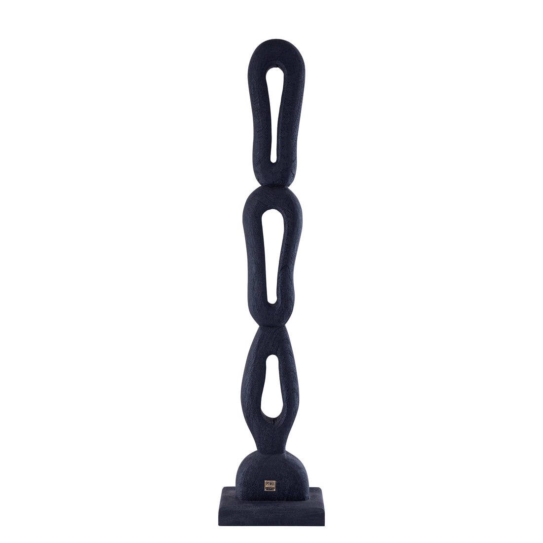 Rhyce Black mango wood statue open figure L PTMD