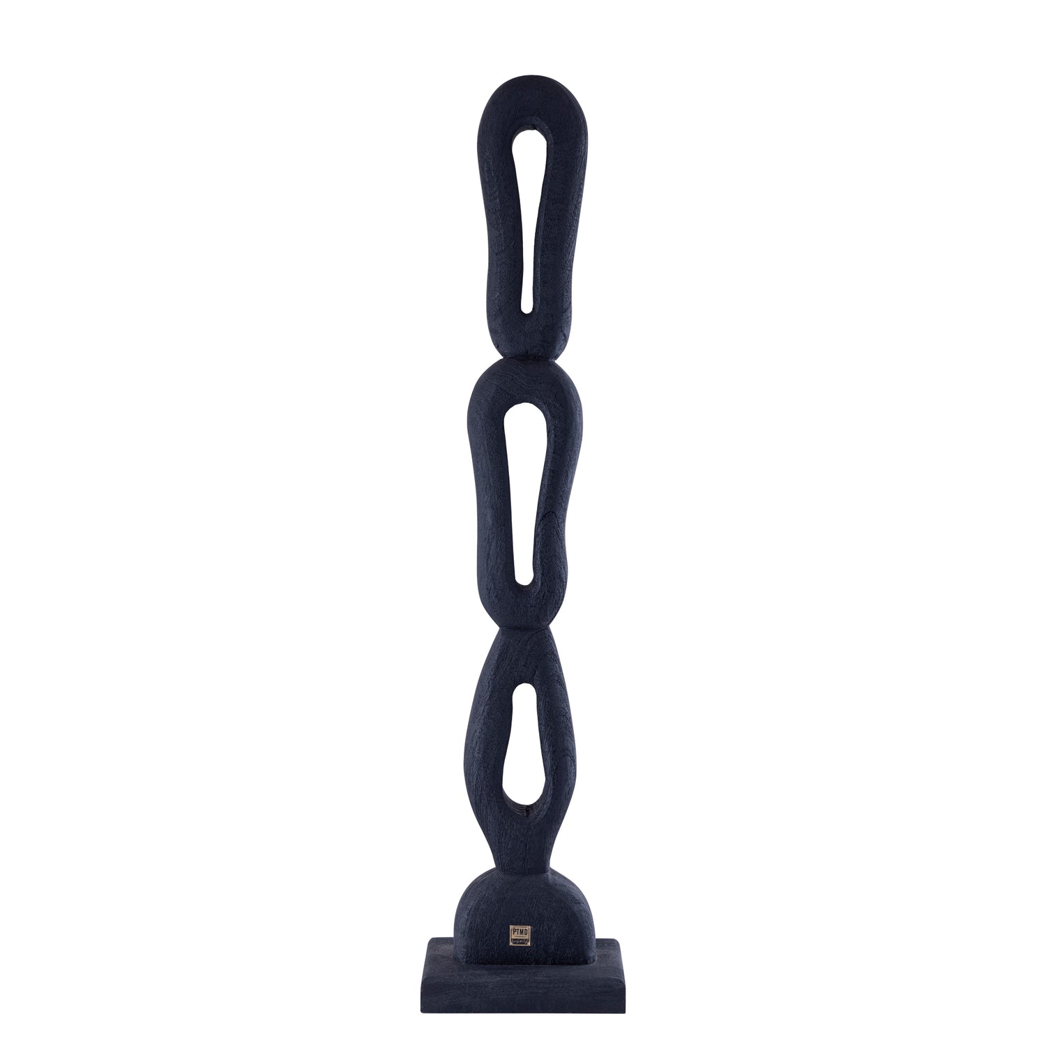 Rhyce Black mango wood statue open figure L PTMD