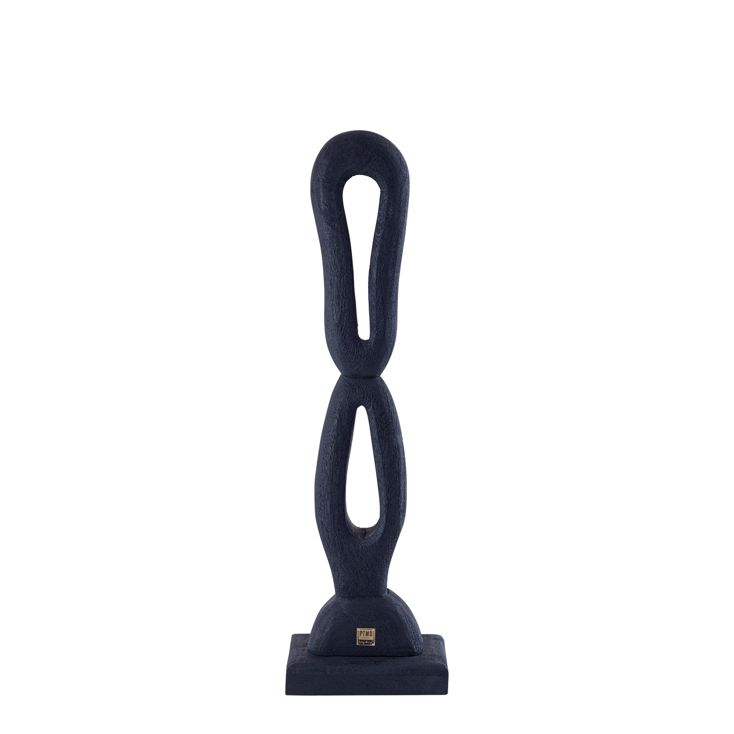 Rhyce Black mango wood statue open figure S PTMD