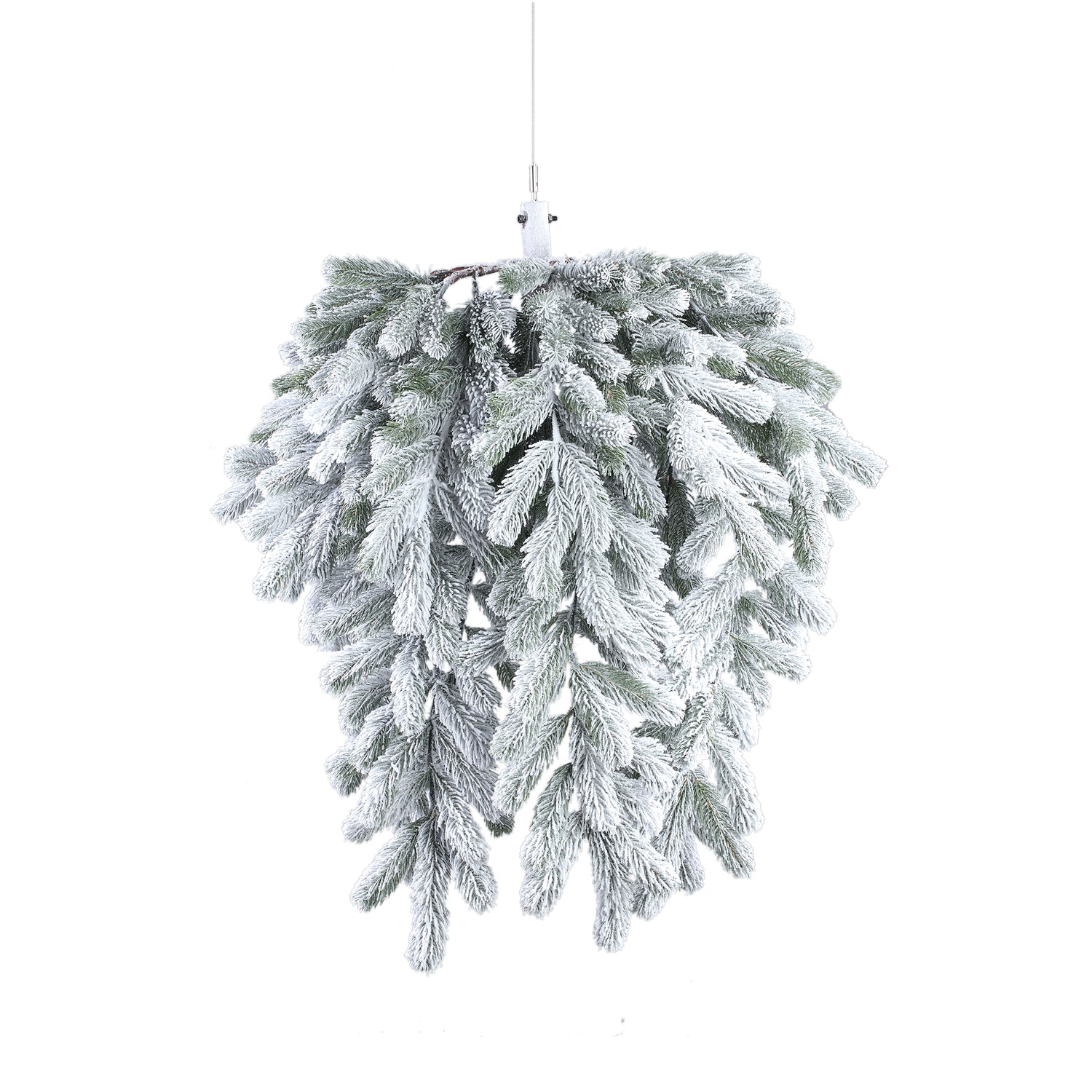 Kersthanger Rosamond - 60x60x80 cm - Pvc - Wit PTMD