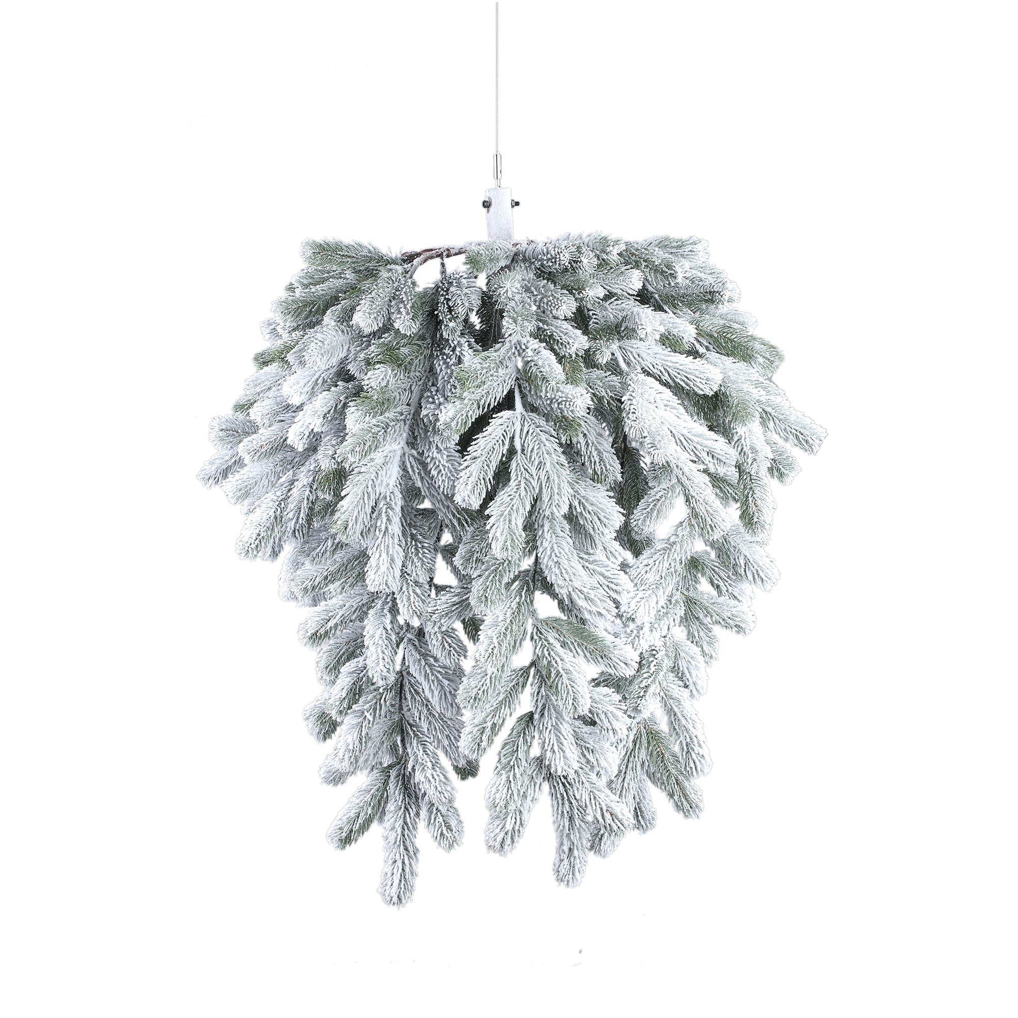 Kersthanger Rosamond - 60x60x80 cm - Pvc - Wit PTMD