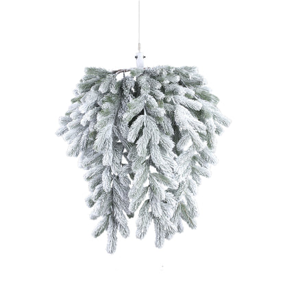 Kersthanger Rosamond - 60x60x80 cm - Pvc - Wit PTMD