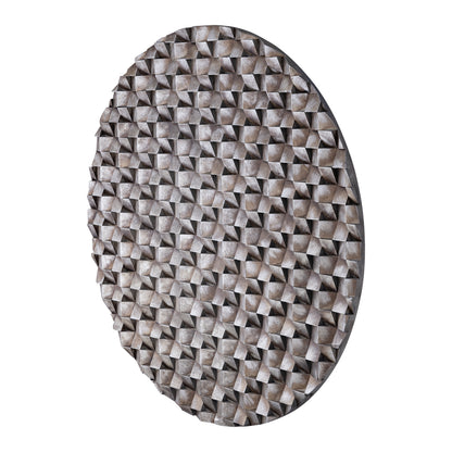 Wandpaneel Zoaya Bronze 3D Rond Large Ø120cm PTMD