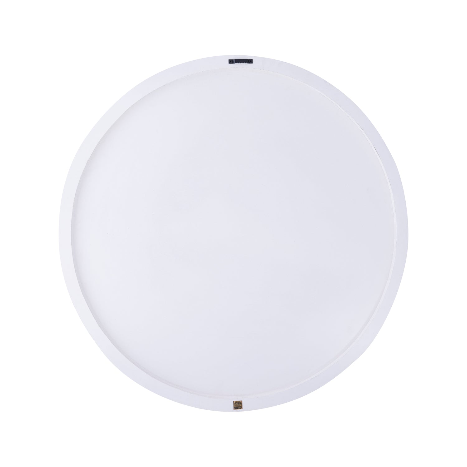 Wandpaneel Wiktor S - Ø90.0cm - MDF - Wit - PTMD