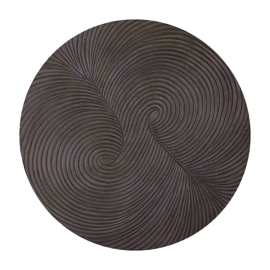 Wandpaneel Wiktor S - Ø90cm - MDF - Bruin PTMD