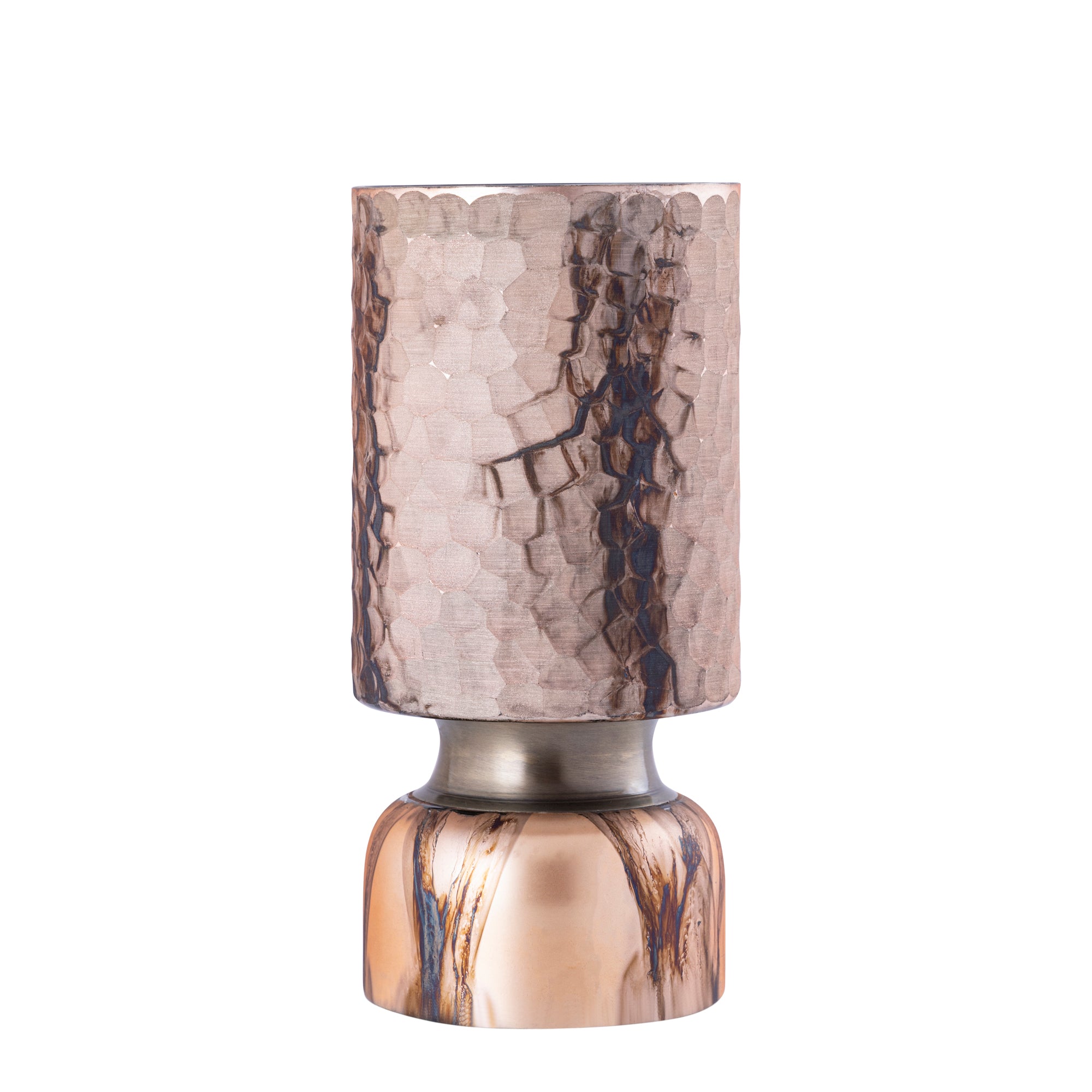 Belinsu Windlicht Koper Glas Large PTMD