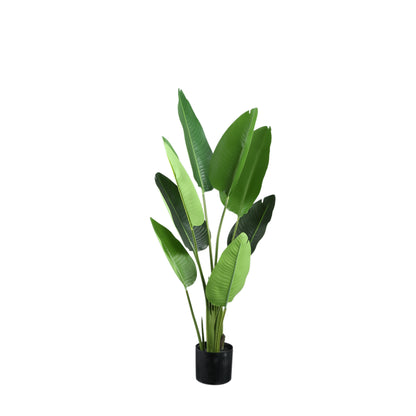 Leaves Plant Green PE Real Touch Strelitzia S 77x56x117cm PTMD