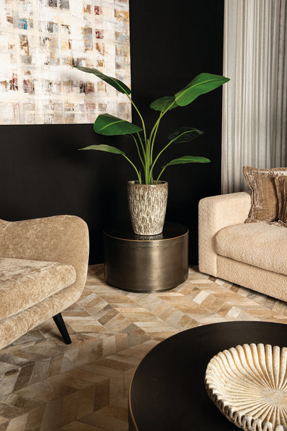 Leaves Plant Green PE Real Touch Strelitzia S 77x56x117cm PTMD