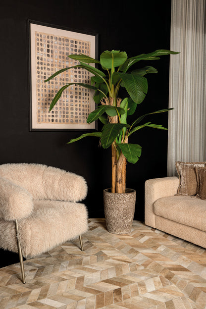 Tree Green PE Real Touch Banana Tree M 133x149x208cm PTMD