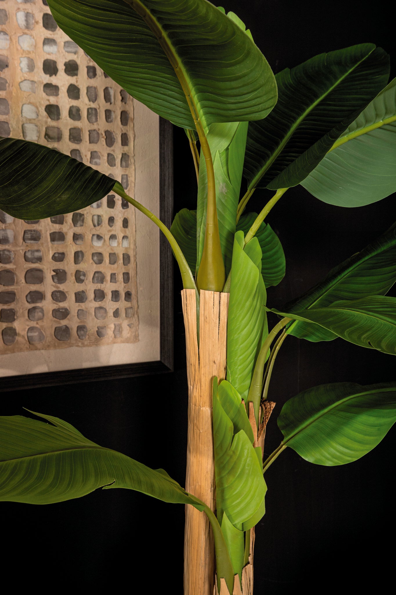 Tree Green PE Real Touch Banana Tree M 133x149x208cm PTMD