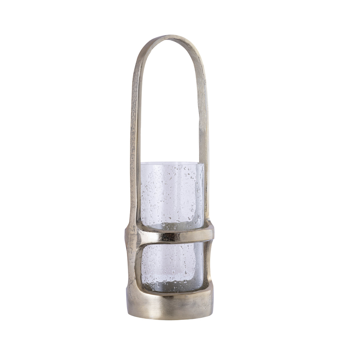 Lantaarn Rahana L - 15x15x49 cm - Aluminium - Goud PTMD