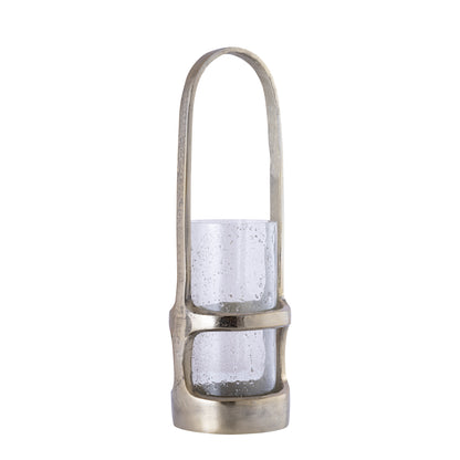 Lantaarn Rahana L - 15x15x49 cm - Aluminium - Goud PTMD