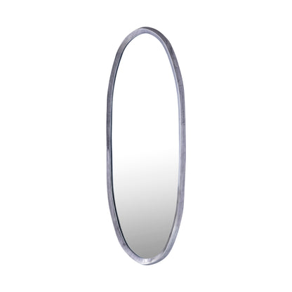 Limera Nickel Alu Oval Mirror Irregular Border M 60x3.5x150cm PTMD