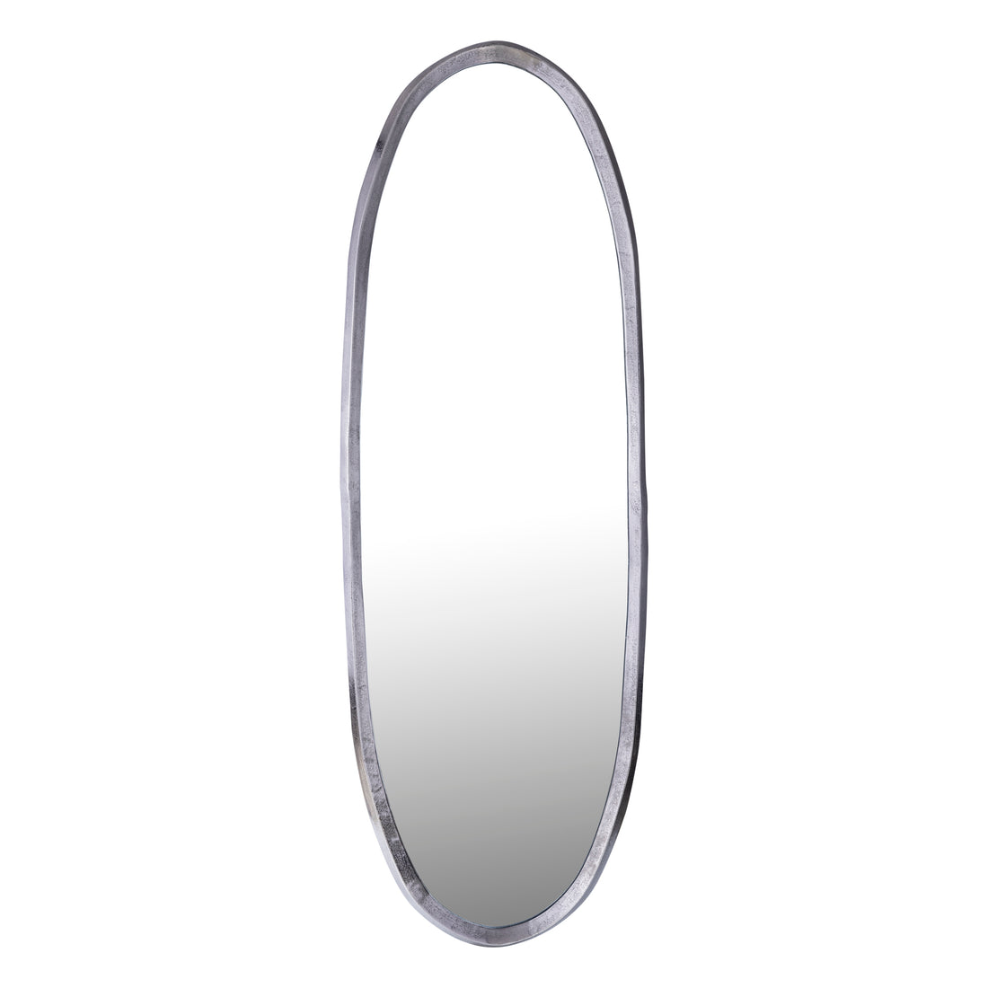 Limera Nickel Alu Oval Mirror Irregular Border L 61x3.5x178cm PTMD