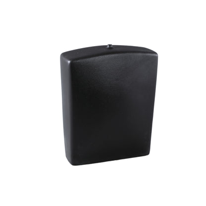 Janettee Black rectangle shaped ceramic bottle S PTMD