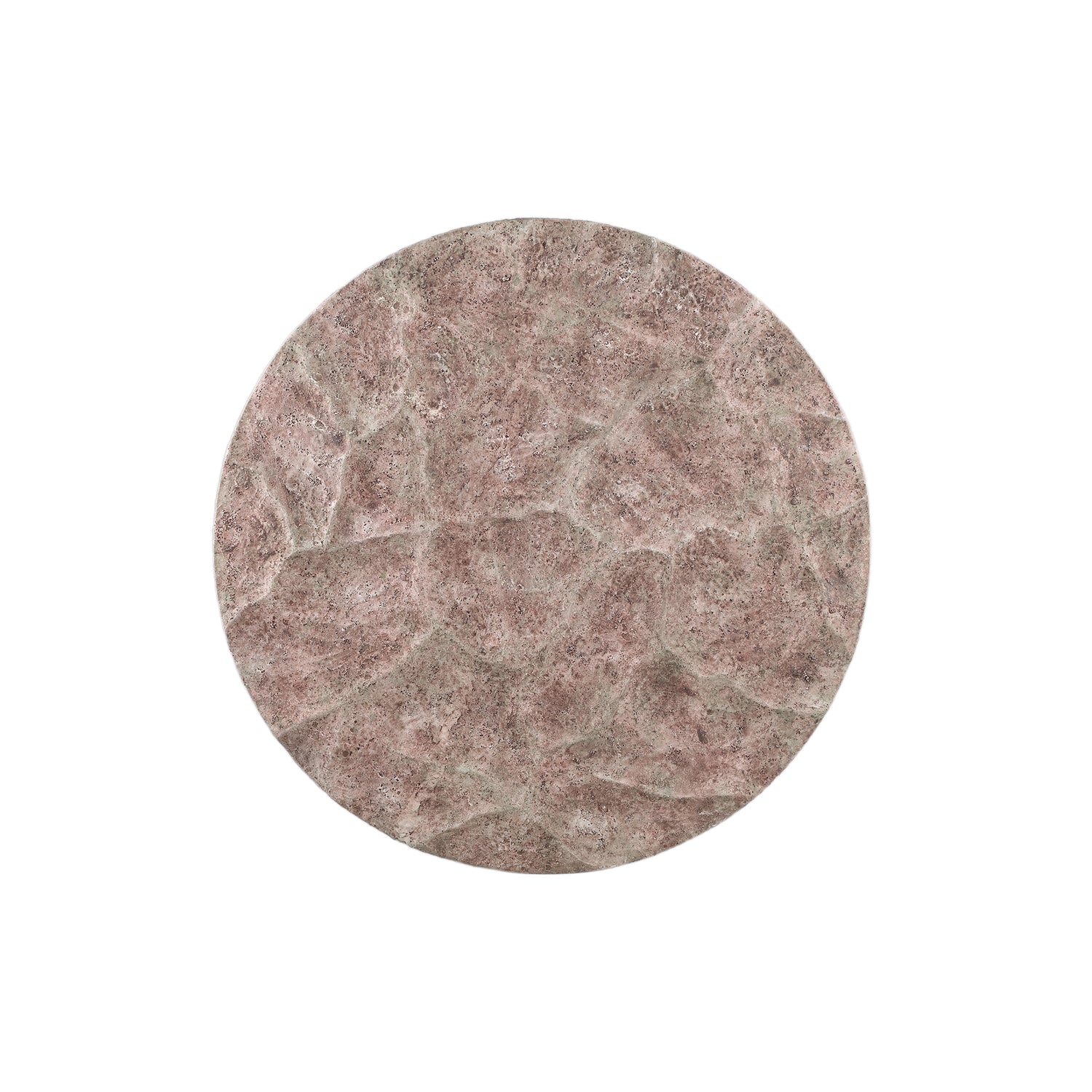 Wandpaneel Rafet L - Ø80cm - Cement - Grijs PTMD