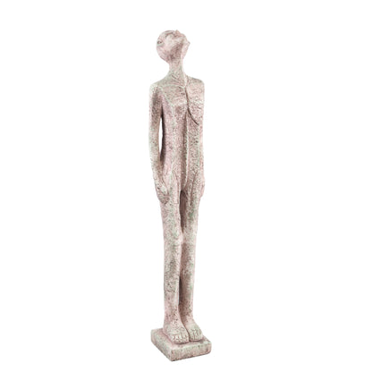 Keiton Grey human shaped statue high