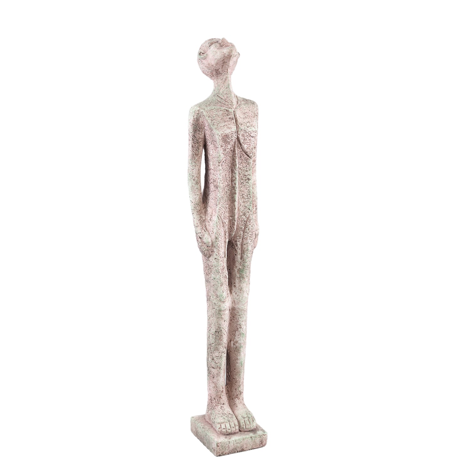 Keiton Grey human shaped statue high