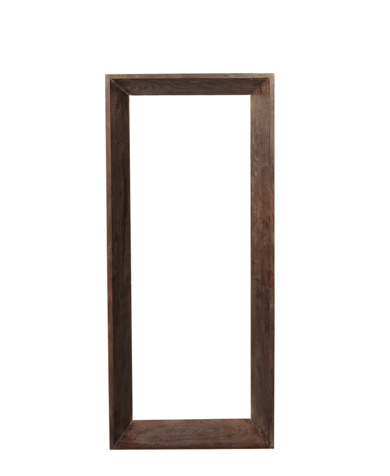 Kyro Brown Acacia Wood Rectangle Mirror Small PTMD