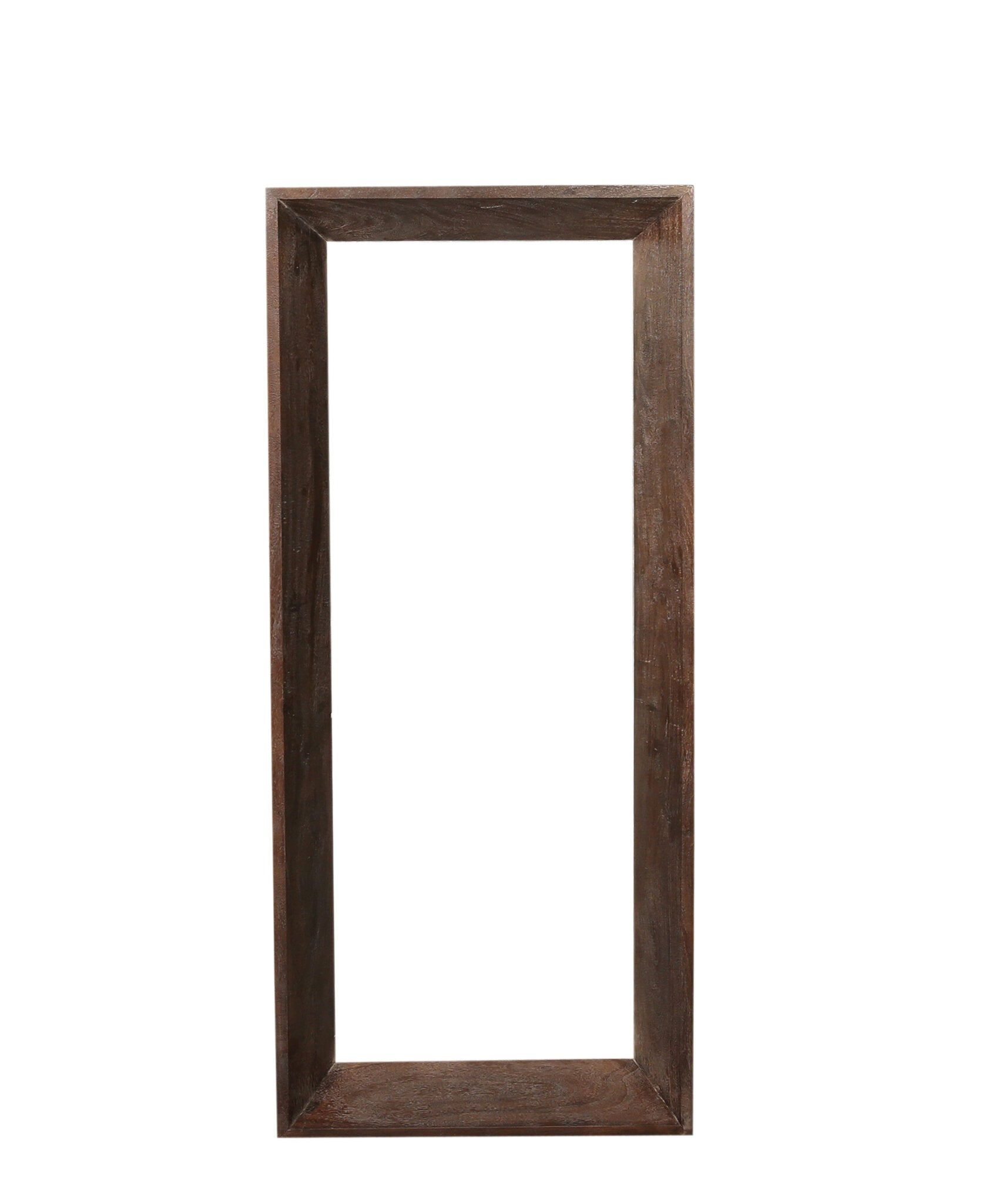 Kyro Brown Acacia Wood Rectangle Mirror Small PTMD