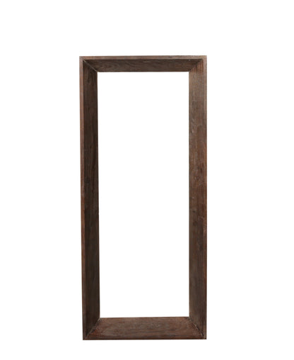 Kyro Brown Acacia Wood Rectangle Mirror Small PTMD