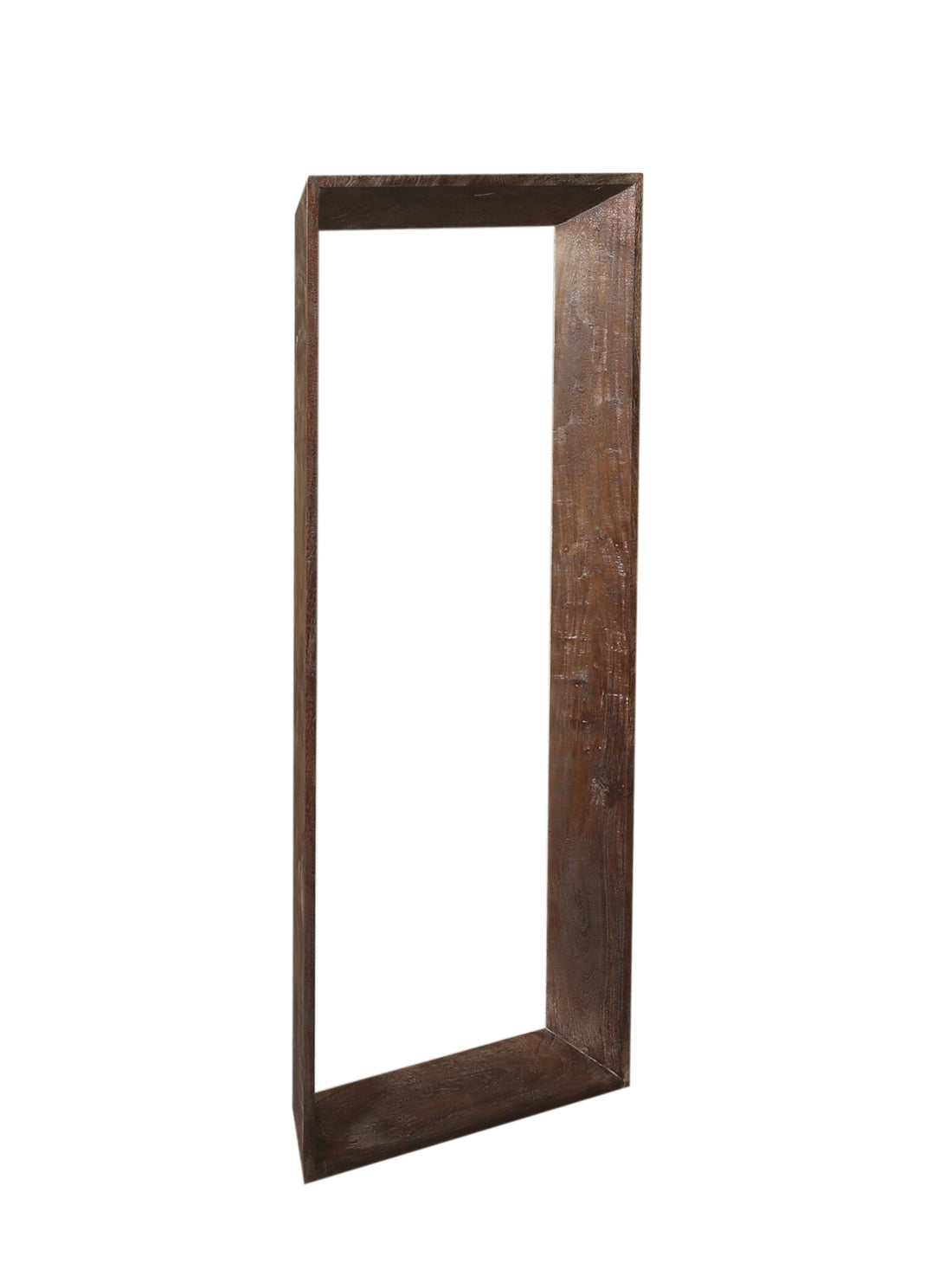 Kyro Brown Acacia Wood Rectangle Mirror Small PTMD