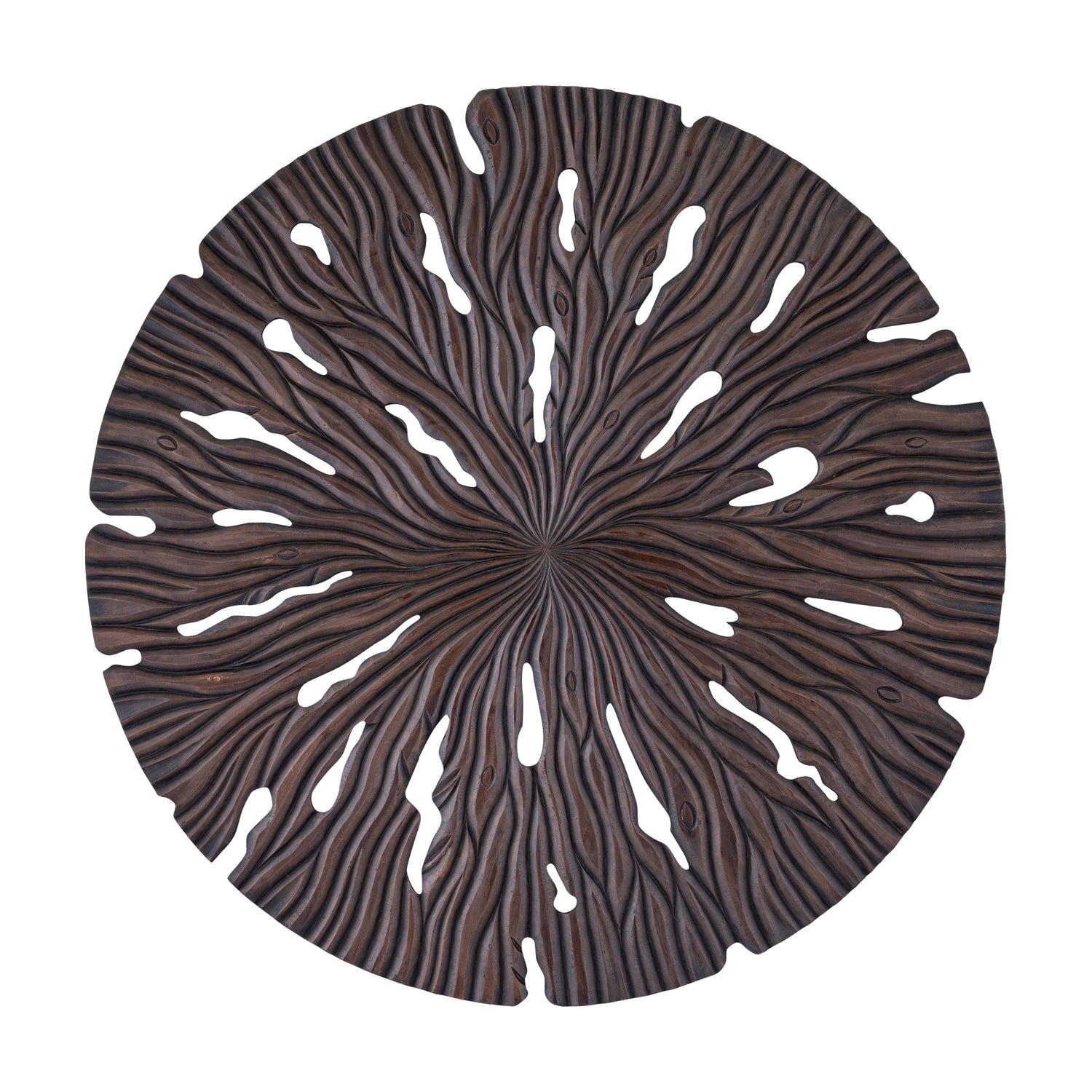 Wandpaneel Bonte L - 120x2x120 cm - MDF - Bruin PTMD