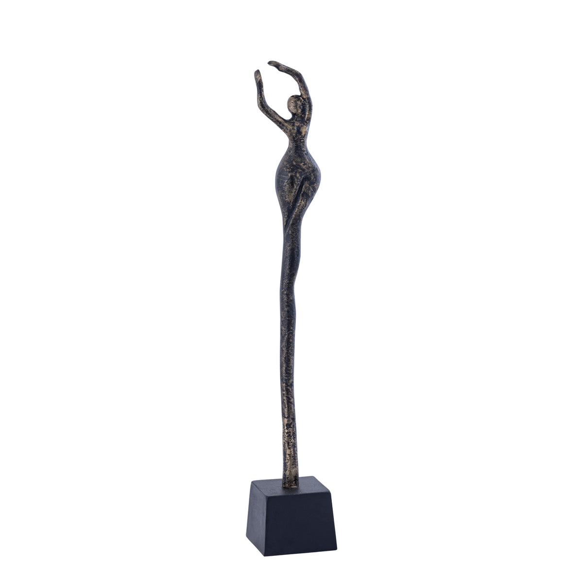 Ciwan Antique Brass alu casted women statue A PTMD