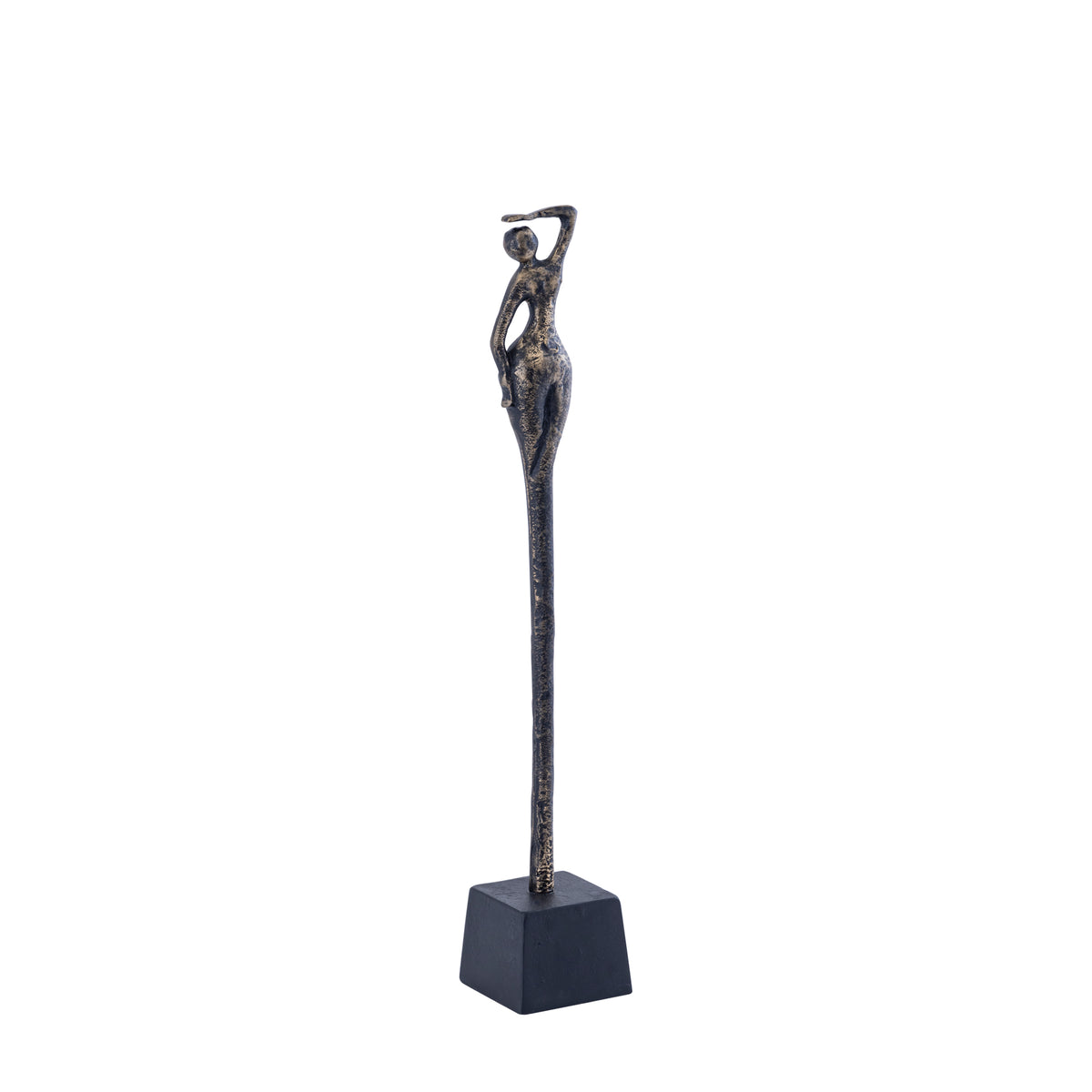 Ciwan Antique Brass alu casted women statue B PTMD