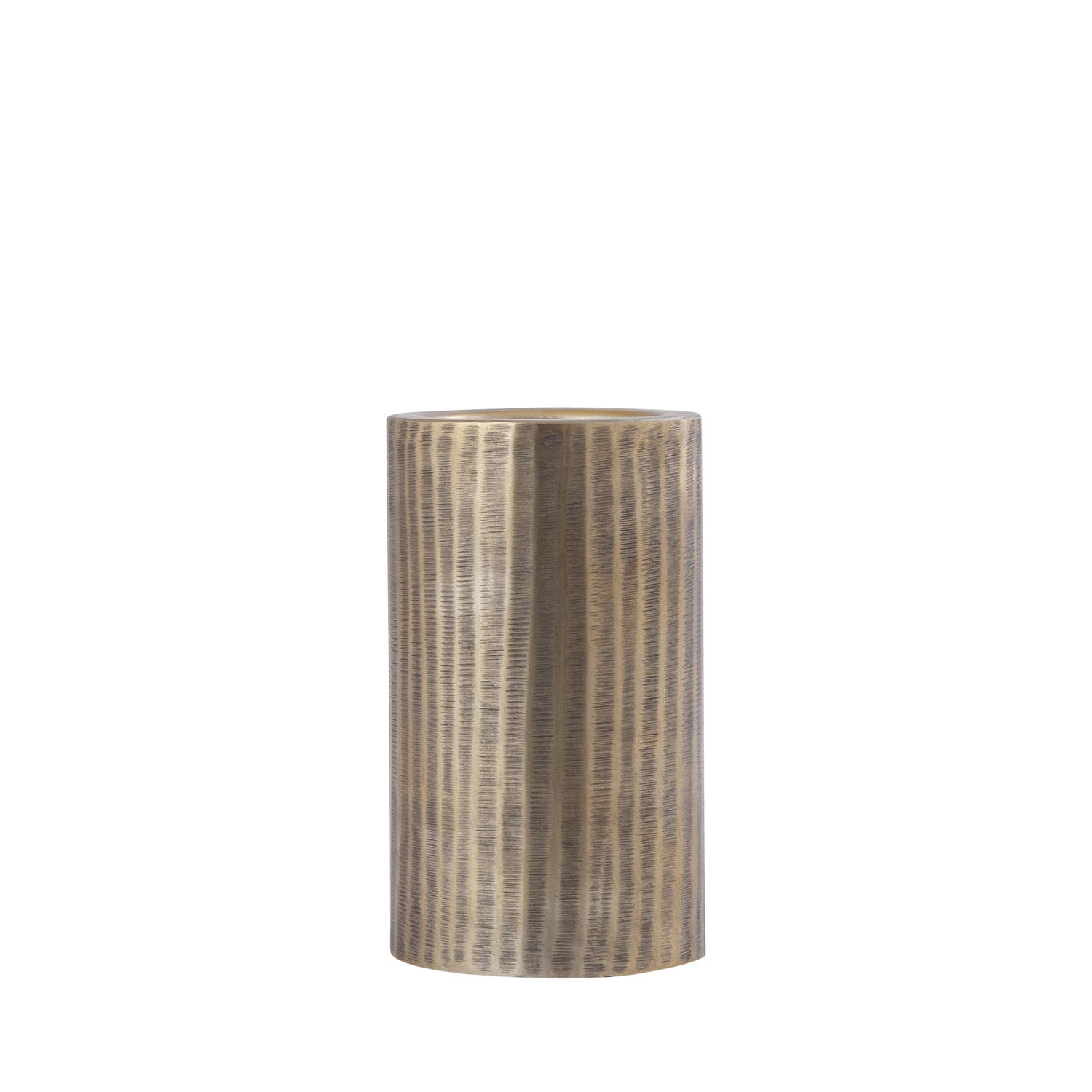 Jowad Antique Gold alu sheet Kandelaar rib S PTMD