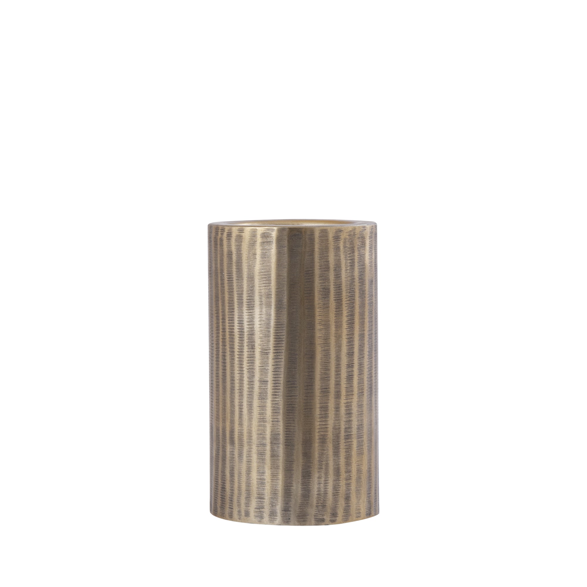 Jowad Antique Gold alu sheet Kandelaar rib S PTMD
