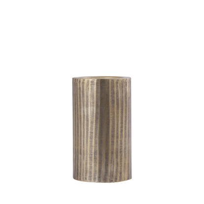 Jowad Antique Gold alu sheet Kandelaar rib S PTMD