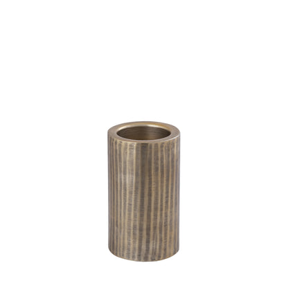 Jowad Antique Gold alu sheet Kandelaar rib S PTMD