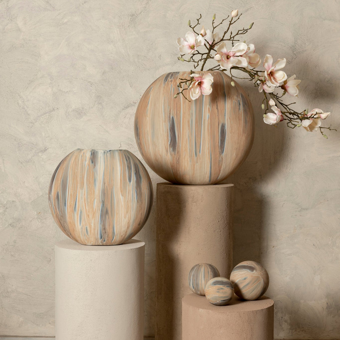 Meriko Bruin Ovaal Iron Pot Matt Enamel Finish L 53.x22x48cm PTMD