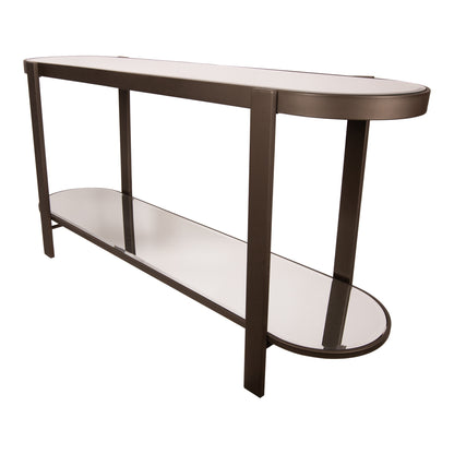 Yozan Console table mirror metal legs PTMD