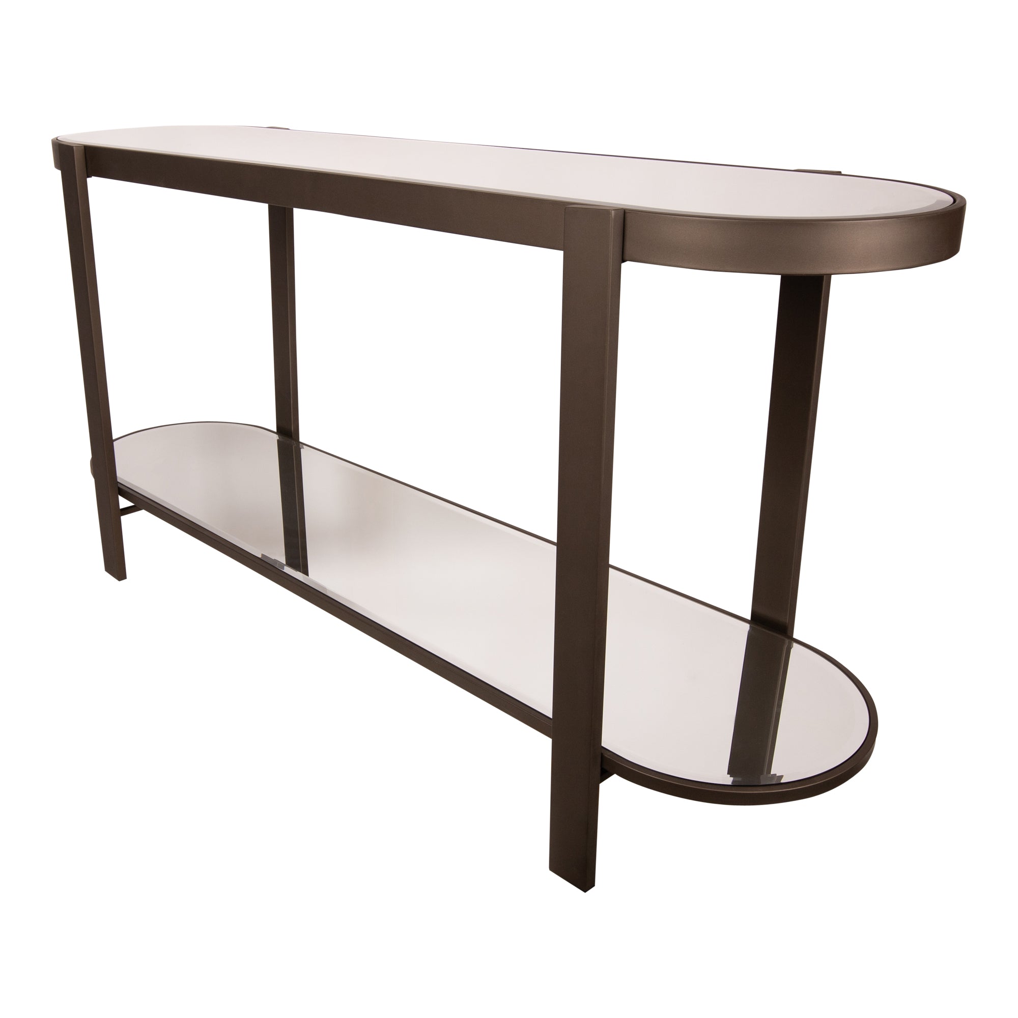 Yozan Console table mirror metal legs PTMD