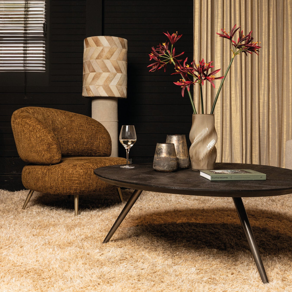 Franklyn Fauteuil Amber Green Sic Legacy 8 PTMD