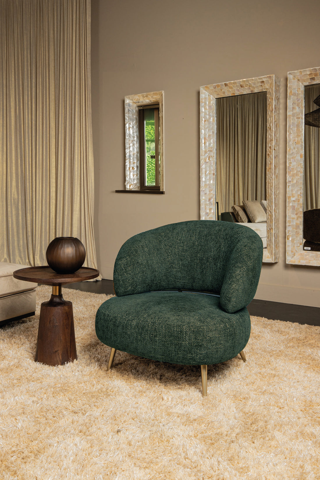 Franklyn Fauteuil Olive Sic Legacy 10 PTMD